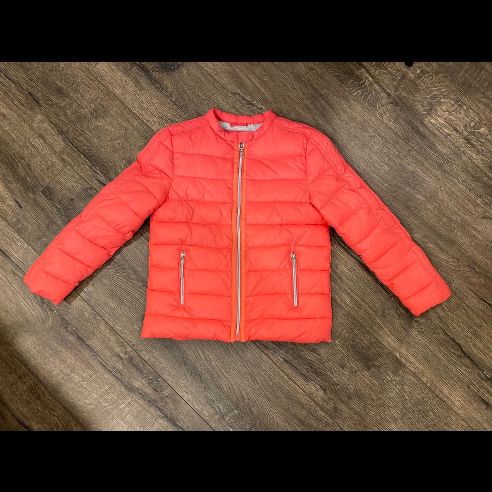 Coral Zara Girls Coat